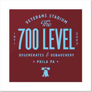 The 700 Level - Phillies Vintage Veterans Stadium Posters and Art